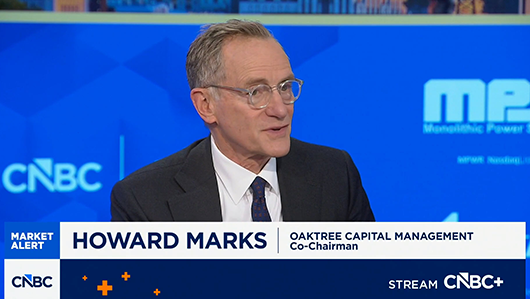 CNBC: ‘Shall We Repeal the Law of Economics’ – Oaktree’s Howard Marks on the Economy, Deficit and More